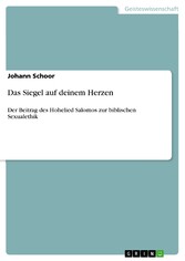 Das Siegel auf deinem Herzen