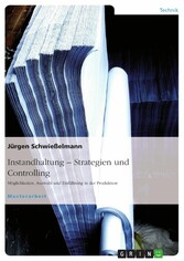 Instandhaltung - Strategiefindung. Möglichkeiten, Auswahl und Einführung an einem Praxisbeispiel