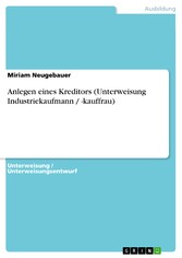 Anlegen eines Kreditors (Unterweisung Industriekaufmann / -kauffrau)