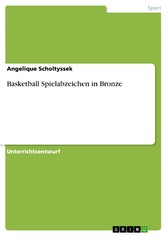 Basketball Spielabzeichen in Bronze