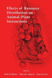 Effects of Resource Distribution on Animal Plant Interactions