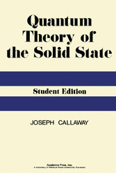 Quantum Theory of the Solid State