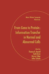 From Gene to Protein: Information Transfer in Normal and Abnormal Cells