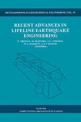 Recent Advances in Lifeline Earthquake Engineering