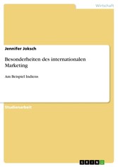 Besonderheiten des internationalen Marketing