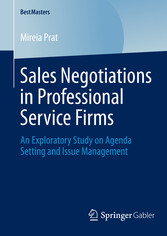 Sales Negotiations in Professional Service Firms