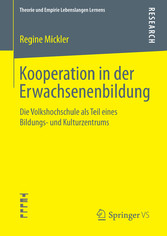 Kooperation in der Erwachsenenbildung