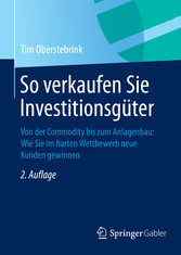 So verkaufen Sie Investitionsgüter