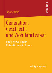 Generation, Geschlecht und Wohlfahrtsstaat