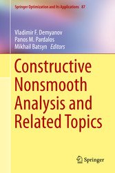 Constructive Nonsmooth Analysis and Related Topics