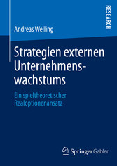 Strategien externen Unternehmenswachstums