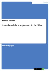 Animals and their importance in the Bible