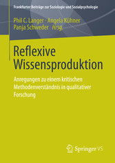 Reflexive Wissensproduktion