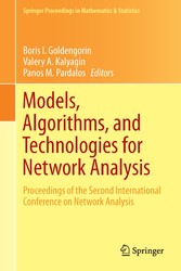 Models, Algorithms, and Technologies for Network Analysis