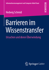 Barrieren im Wissenstransfer