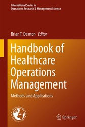 Handbook of Healthcare Operations Management