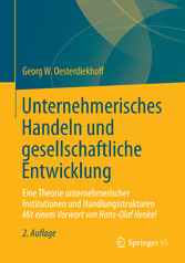 Unternehmerisches Handeln und gesellschaftliche Entwicklung