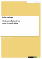 Erfolgsmessbarkeit von Marketingaktivitäten