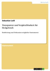 Transparenz und Vergleichbarkeit für Hedgefonds