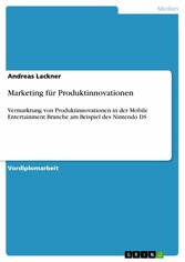 Marketing für Produktinnovationen