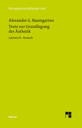 Texte zur Grundlegung der Ästhetik