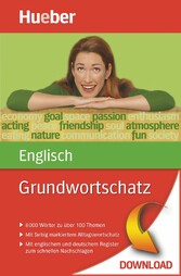 Grundwortschatz Englisch