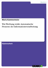 Wie Werbung wirkt. Automatische Prozesse der Informationsverarbeitung