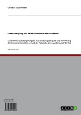 Private Equity im Telekommunikationssektor