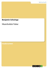 Shareholder Value