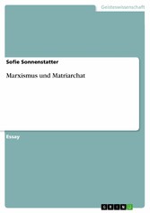 Marxismus und Matriarchat