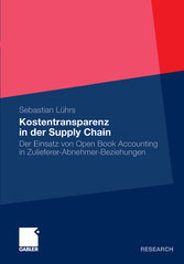 Kostentransparenz in der Supply Chain