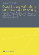 Coaching als Maßnahme der Personalentwicklung