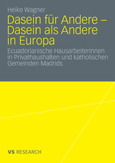 Dasein für Andere - Dasein als Andere in Europa