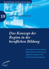 Das Konzept der Region in der beruflichen Bildung