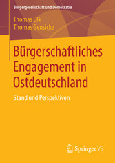 Bürgerschaftliches Engagement in Ostdeutschland