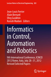 Informatics in Control, Automation and Robotics