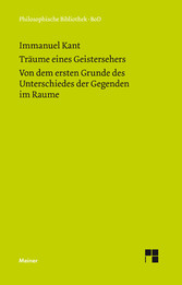 Träume eines Geistersehers. Der Unterschied der Gegenden im Raume