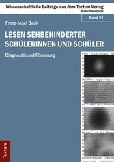 Lesen sehbehinderter Schülerinnen und Schüler