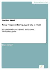 Neue religiöse Bewegungen und Gewalt