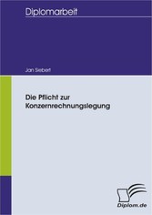 Die Pflicht zur Konzernrechnungslegung