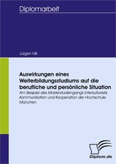 Auswirkungen eines Weiterbildungsstudiums auf die berufliche und persönliche Situation