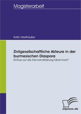 Zivilgesellschaftliche Akteure in der burmesischen Diaspora