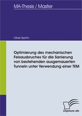 Optimierung des mechanischen Felsausbruches für die Sanierung von bestehenden ausgemauerten Tunneln unter Verwendung einer TEM