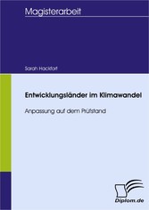 Entwicklungsländer im Klimawandel - Anpassung auf dem Prüfstand