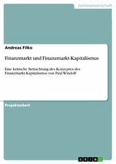 Finanzmarkt und Finanzmarkt-Kapitalismus