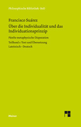 Über die Individualität und das Individuationsprinzip I