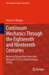 Continuum Mechanics Through the Eighteenth and Nineteenth Centuries