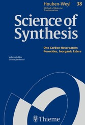 Science of Synthesis: Houben-Weyl Methods of Molecular Transformations  Vol. 38