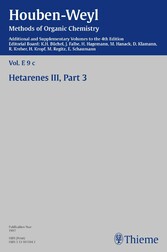 Houben-Weyl Methods of Organic Chemistry Vol. E 9c, 4th Edition Supplement