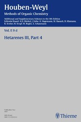 Houben-Weyl Methods of Organic Chemistry Vol. E 9d, 4th Edition Supplement